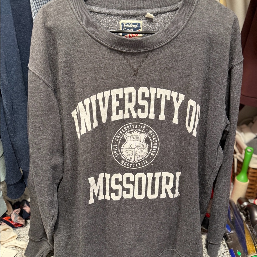University of Missouri Gray Sweatshirt
